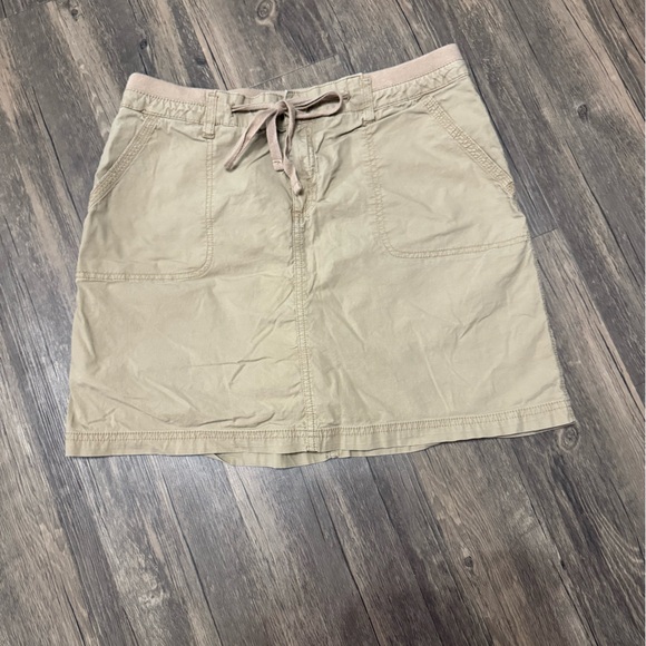 Casual Tan Drawstring Shorts - Picture 1 of 3